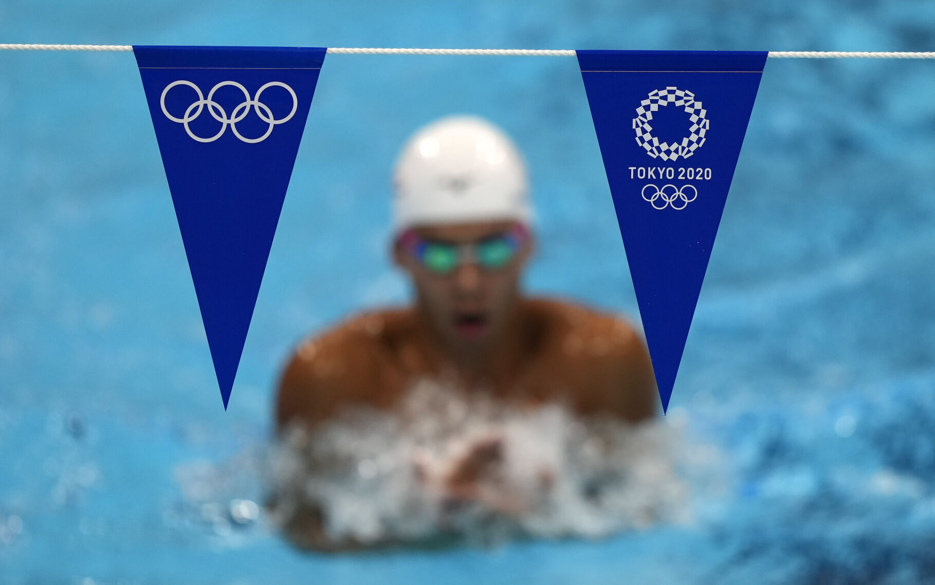 APTOPIX Tokyo Olympics Swimming